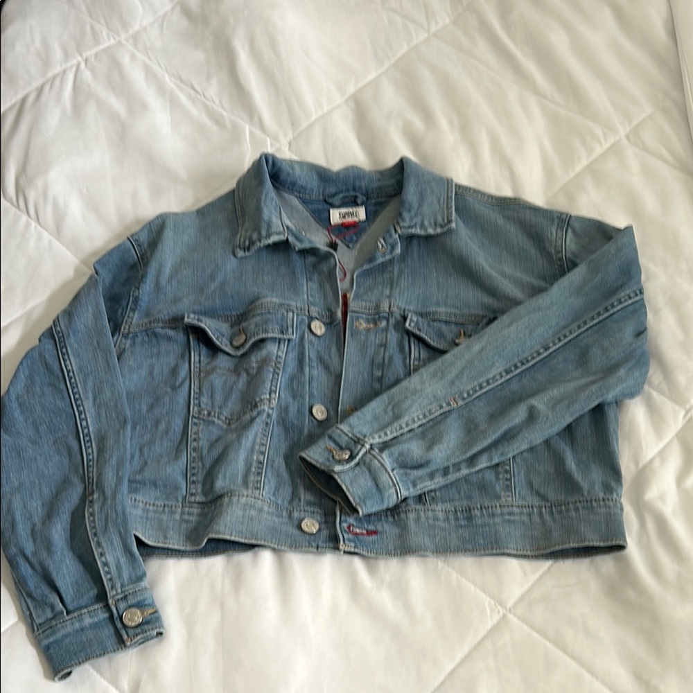 Tommy Hilfiger Blue Jean Jacket Classic Denim Style